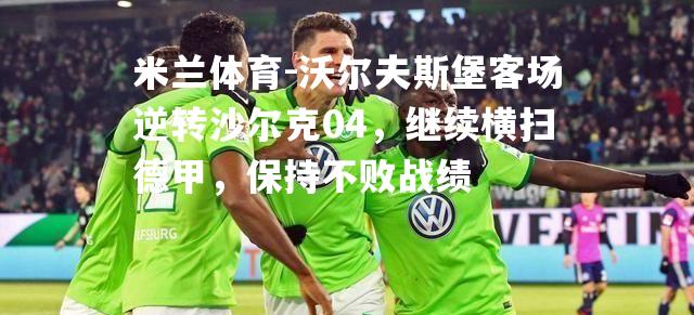 米兰体育-沃尔夫斯堡客场逆转沙尔克04，继续横扫德甲，保持不败战绩