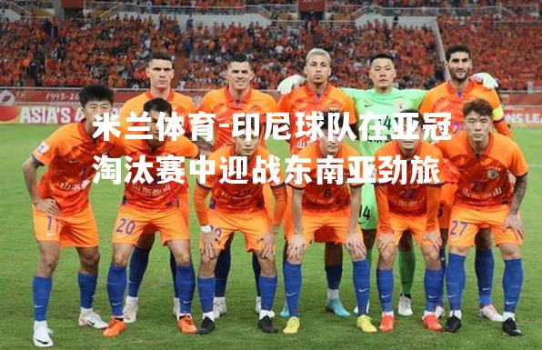 米兰体育-印尼球队在亚冠淘汰赛中迎战东南亚劲旅