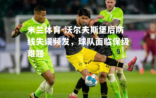米兰体育-沃尔夫斯堡后防线失误频发，球队面临保级难题