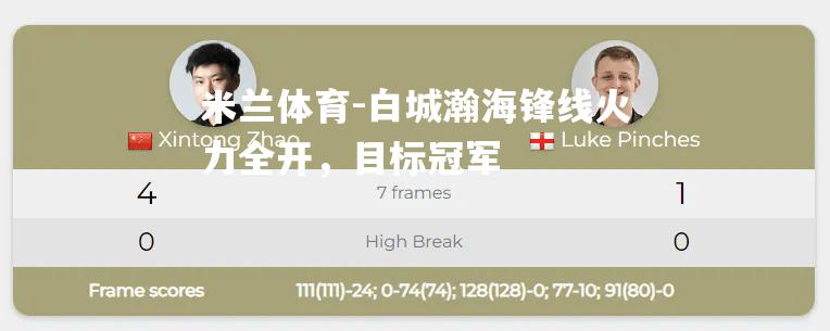 米兰体育-白城瀚海锋线火力全开，目标冠军